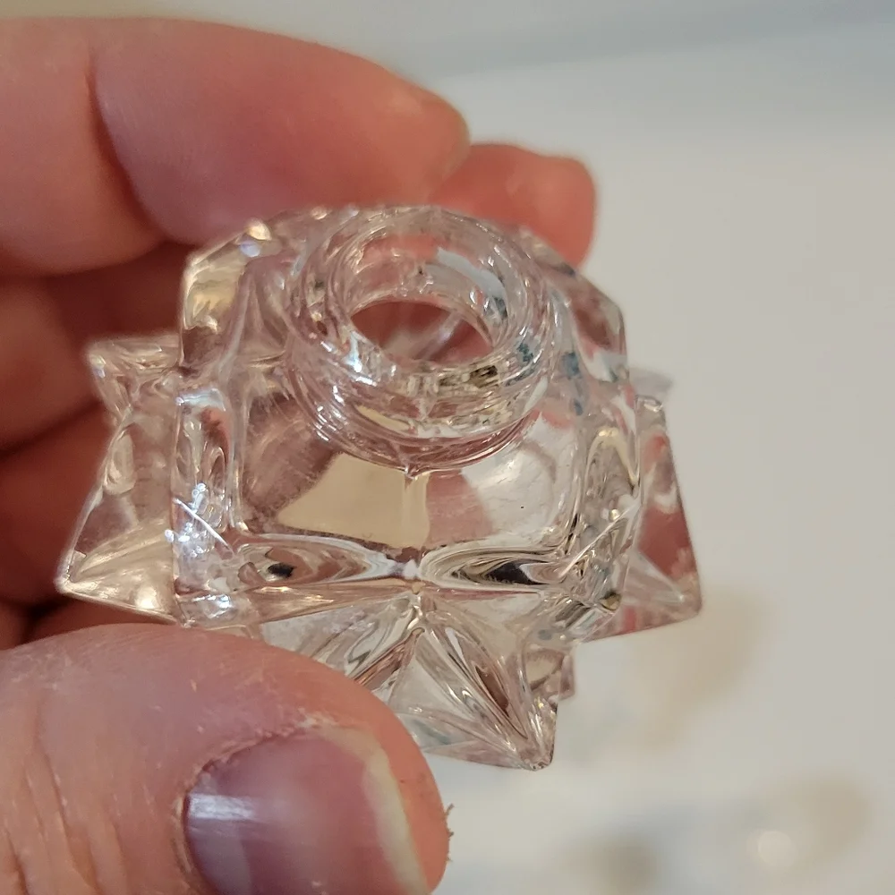 Vintage clear crystal